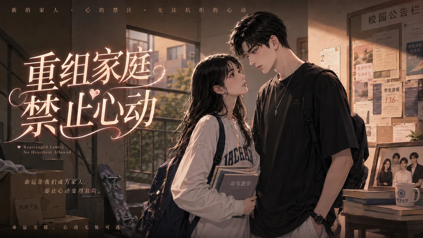 【伪骨科】重组家庭 禁止心动 cover