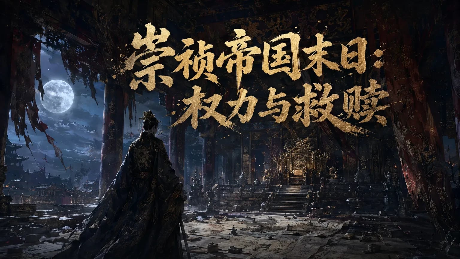 崇祯帝国末日:权力与救赎 cover